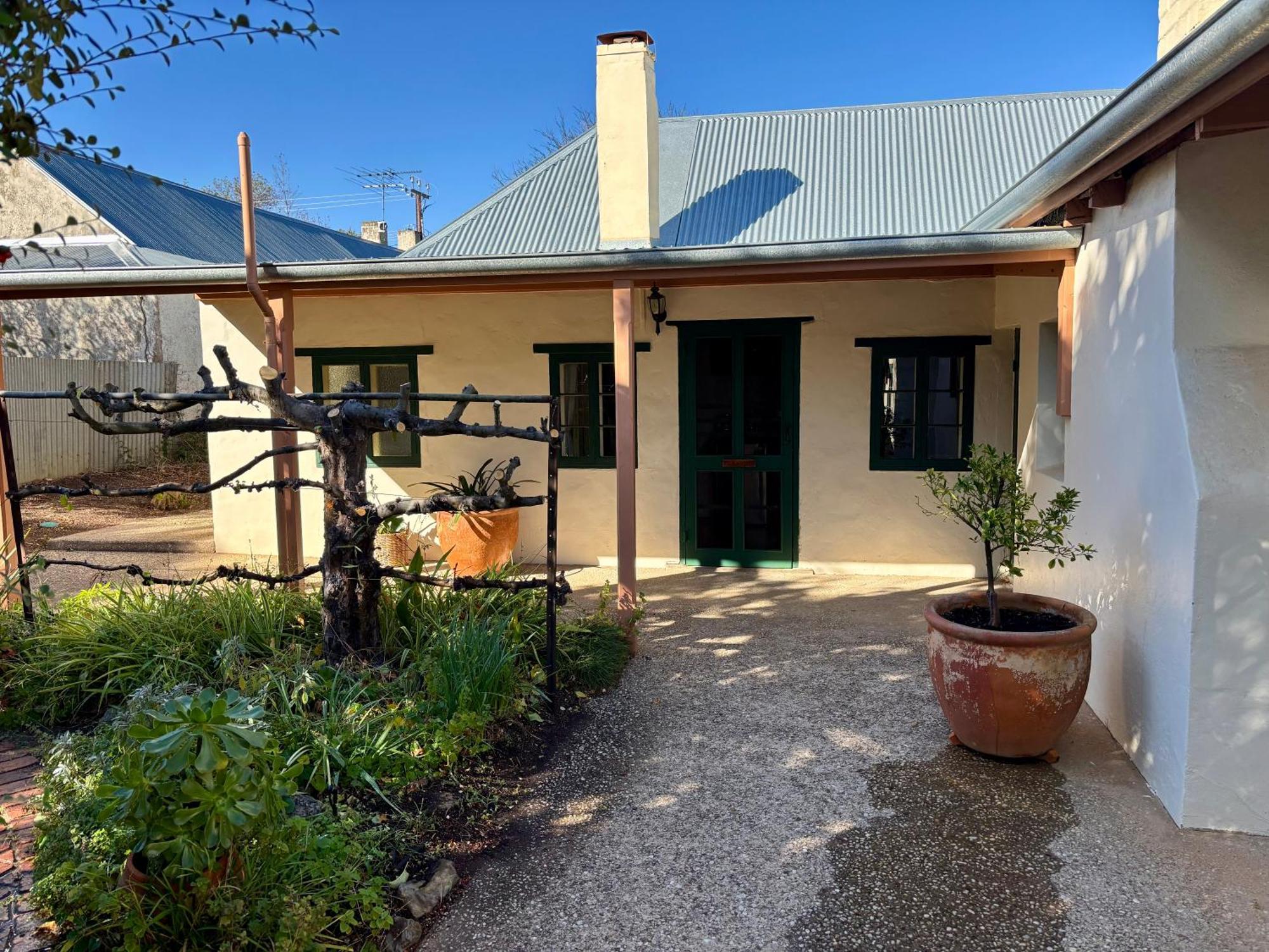 Goat Square House - Historic Row Cottages Tanunda Eksteriør bilde